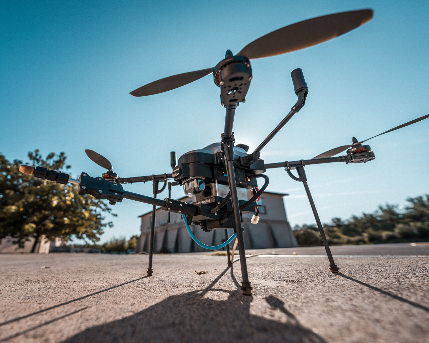 Drone Ellipsys Solutions utilisé pour les interventions sur toiture